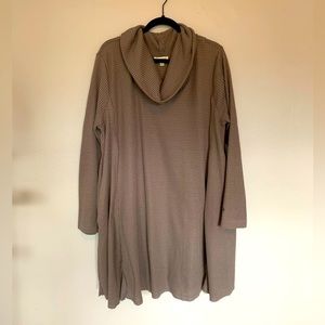 Umgee fall dress with cowl neck. XXL